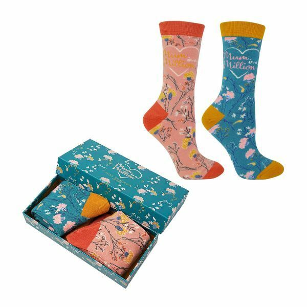 Miss Sparrow Ladies Bamboo Socks for Mum in Box 4-7 UK GOODS Superdrug   