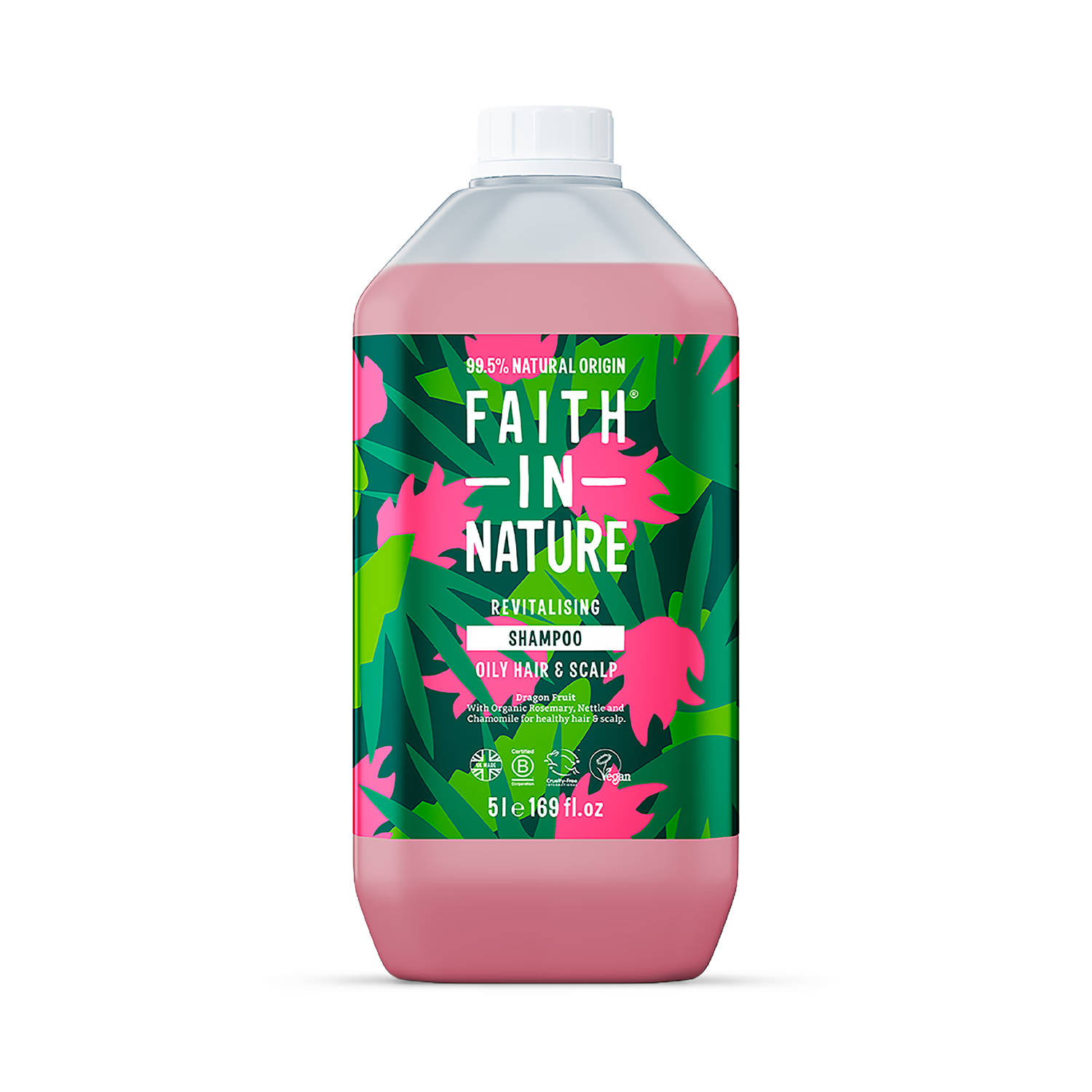 Faith In Nature Dragon Fruit shampoo 5L - British product