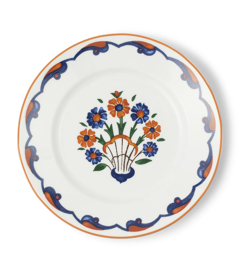 Ginori 1735 Anatolia porcelain dessert plate 21cm, UK version