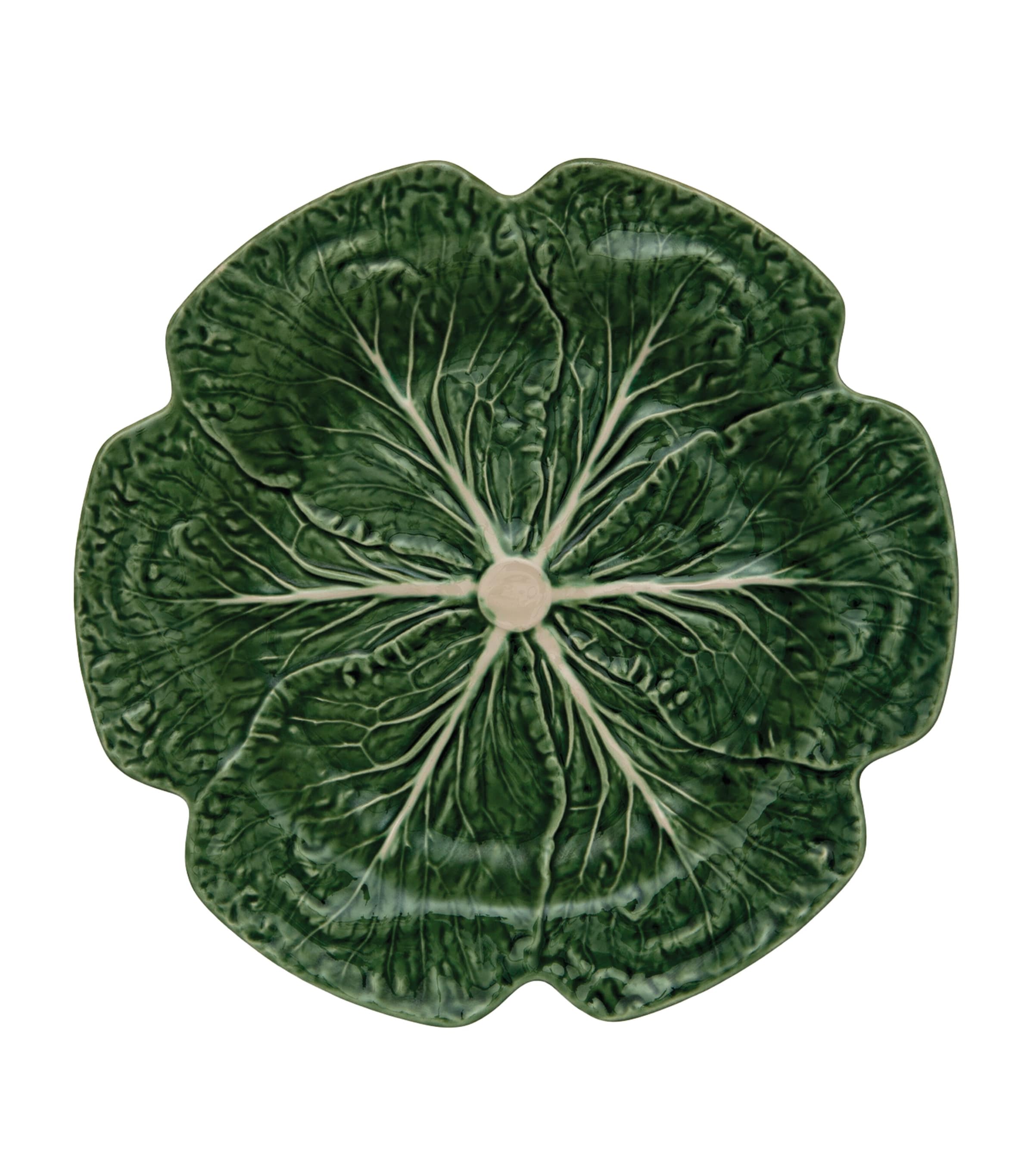 Bordallo Pinheiro cabbage charger plate 30.5cm - British product
