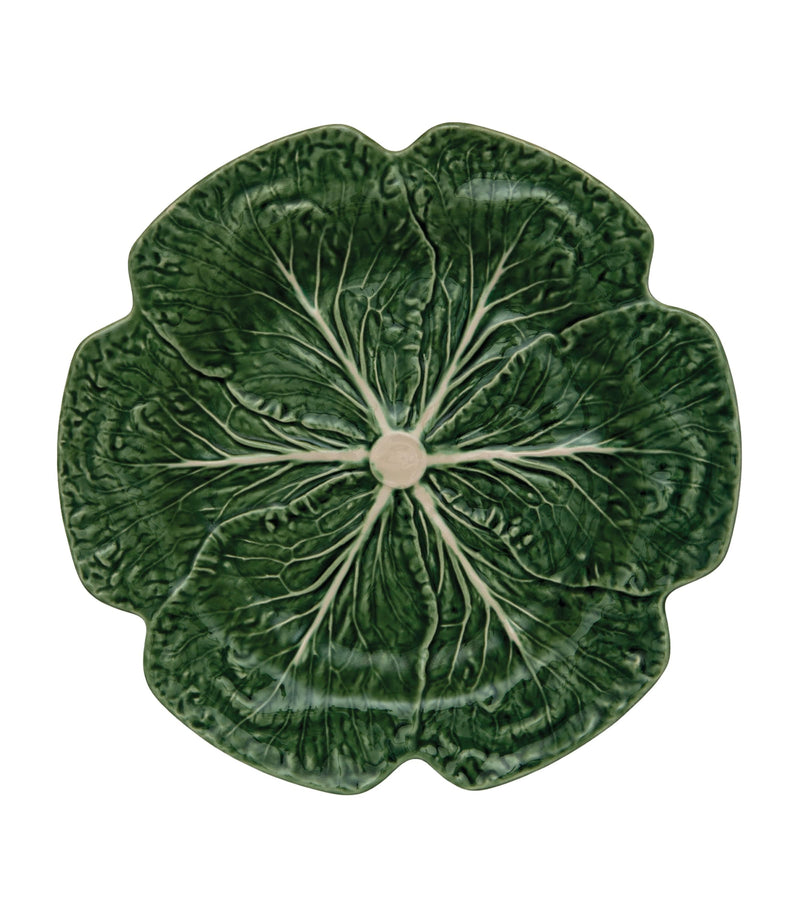 Bordallo Pinheiro cabbage charger plate 30.5cm - British product