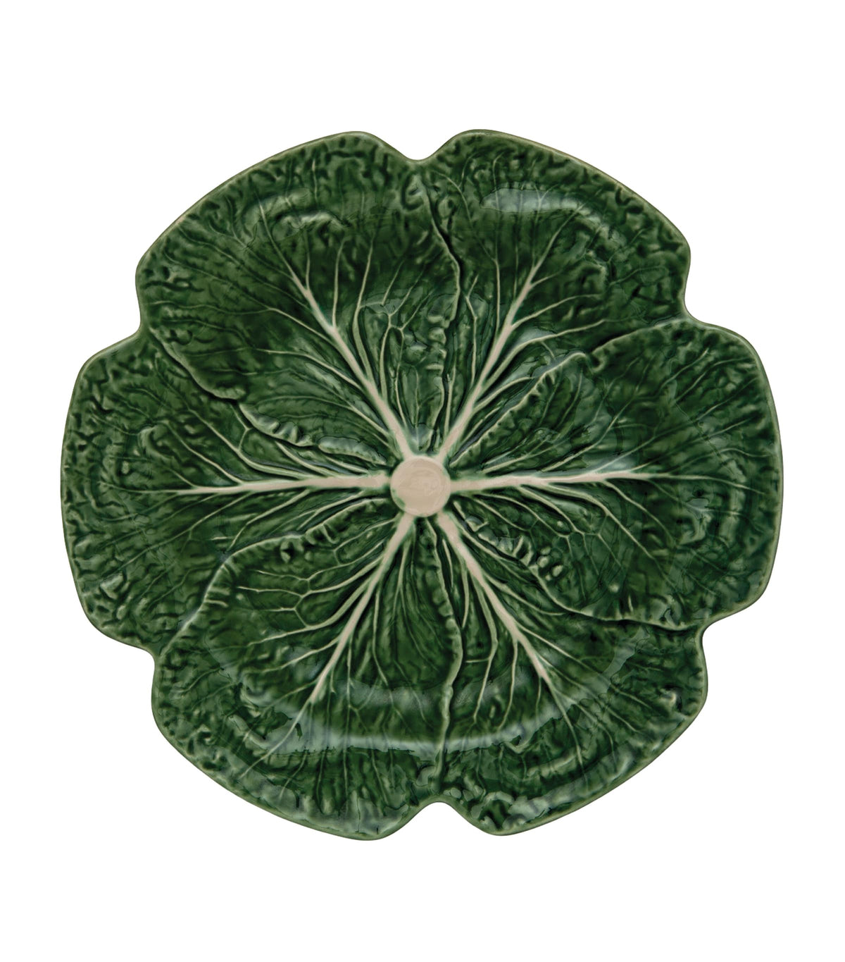 Bordallo Pinheiro cabbage charger plate 30.5cm - British product