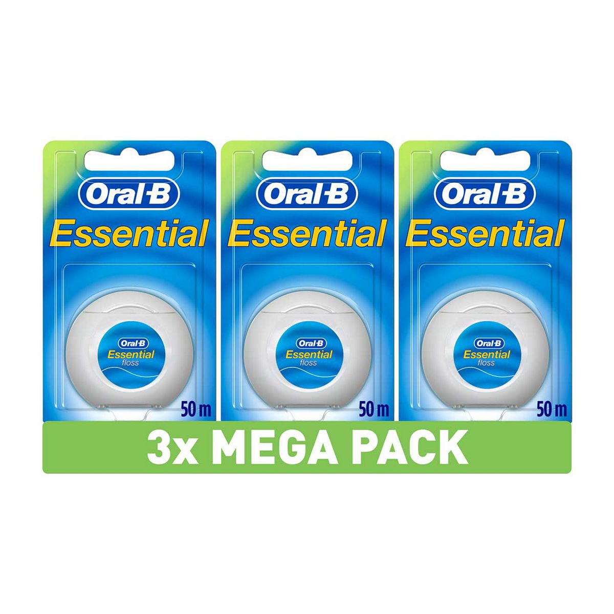 Oral-B Essential floss mint 50m x3 GOODS Boots   