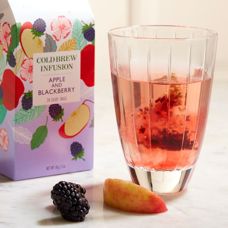Fortnum's cold brew infusion apple blackberry 20 tea bags - British product