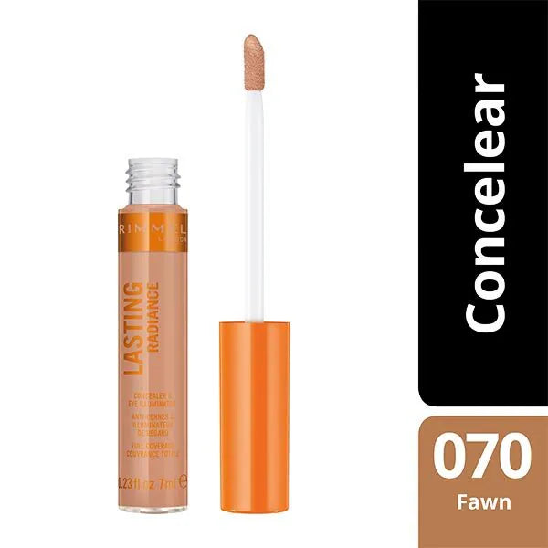 Rimmel Lasting Radiance Concealer Fawn, imported from the UK