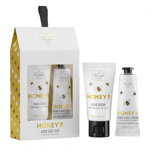 Scottish Fine Soaps Honey Bee Hand Care Duo