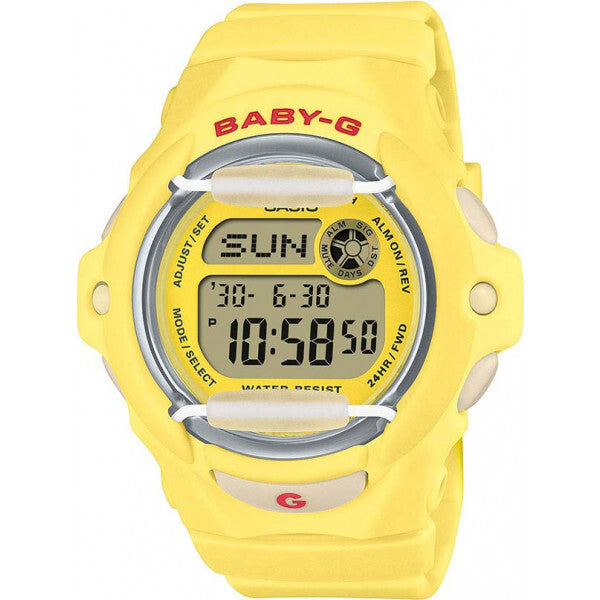 Casio Yellow Ladies G-Shock Watch, UK version