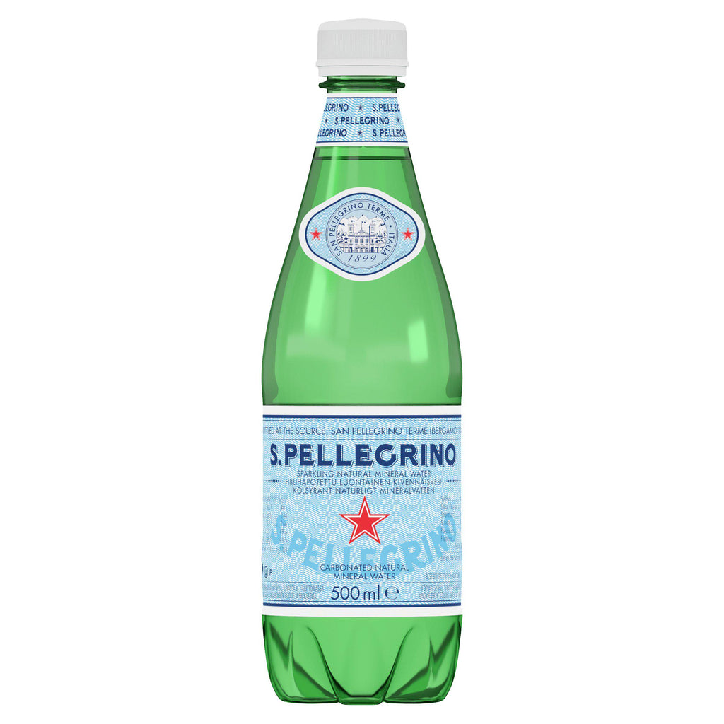 San Pellegrino Sparkling Natural Mineral Water Bottle 500ml