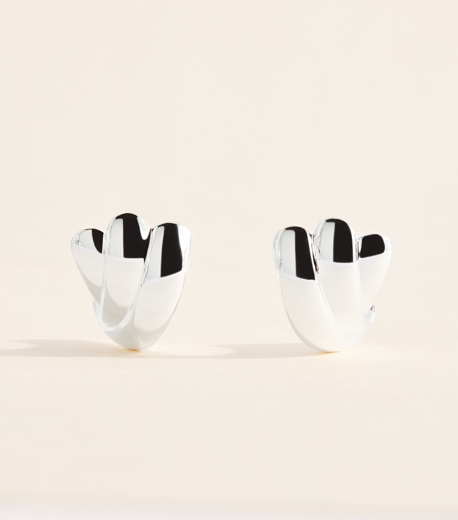 LIÉ STUDIO sterling silver Magda earrings - British product