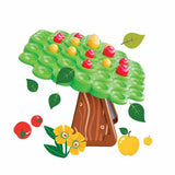Quercetti Stay Apple balance game with apples and tree - British product
