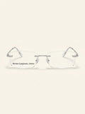Prada PR C57S rectangle-frame metal sunglasses, imported from the UK