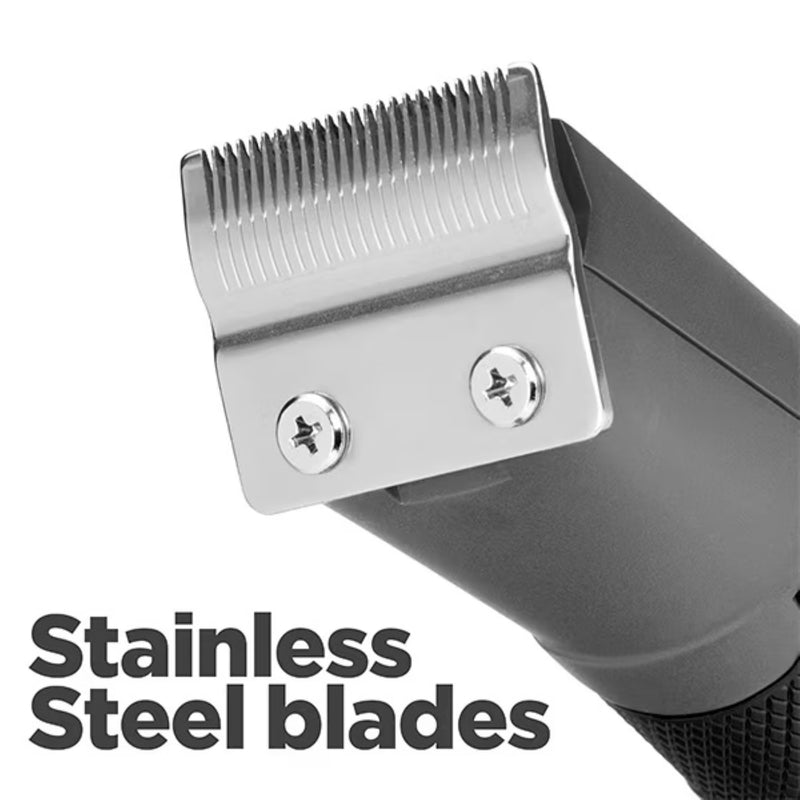 BaByliss Power Precision hair clipper with comb guides, imported from the UK