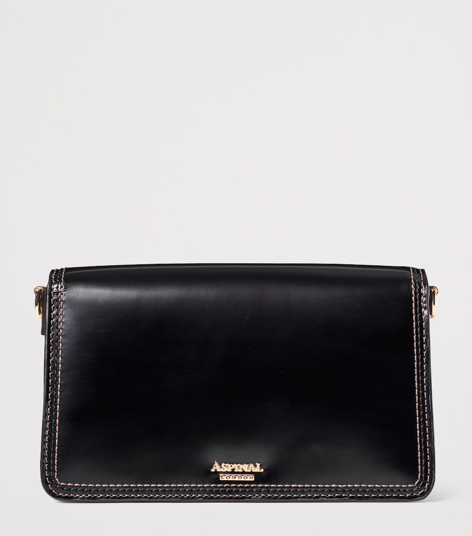 Aspinal of London Eliza clutch bag in leather (British brand)