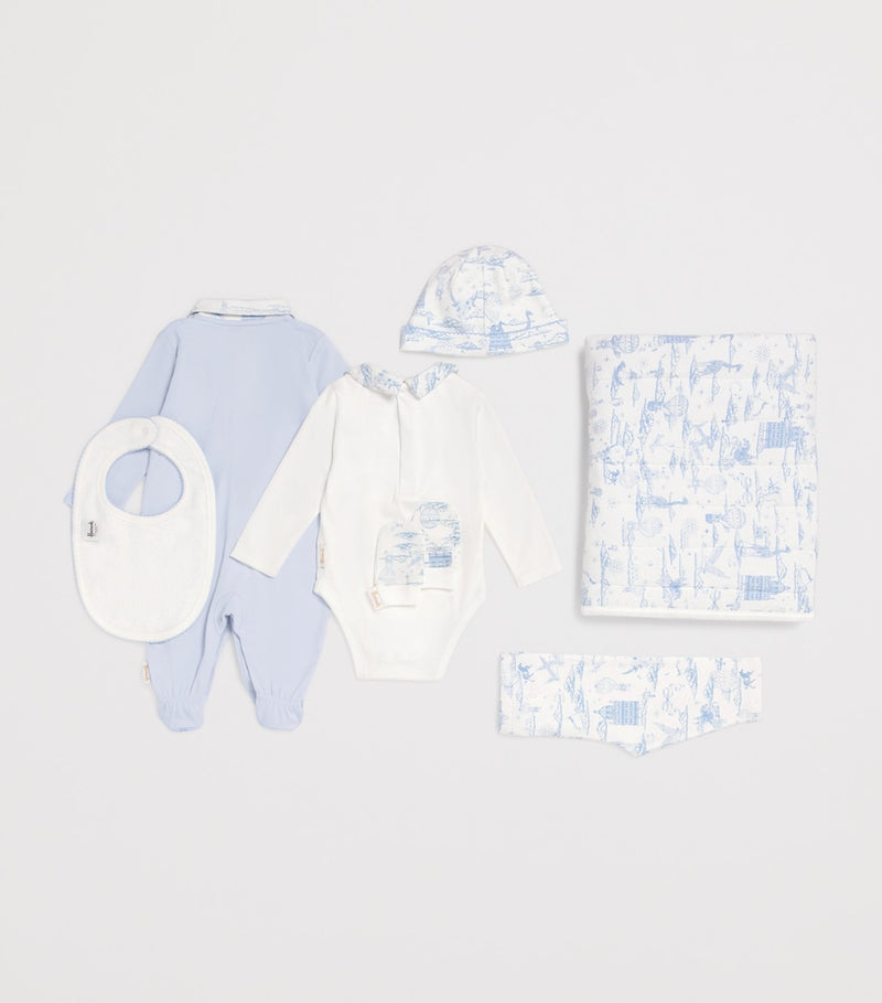 Harrods cotton jersey balloon baby gift set 0-18 months, UK version