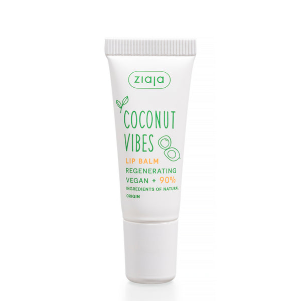 Ziaja Coconut Vibes lip balm 10ml - British product