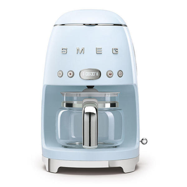 ماكينة قهوة فلتر بالتنقيط Smeg باللون الأزرق الفاتح (علامة تجارية بريطانية)