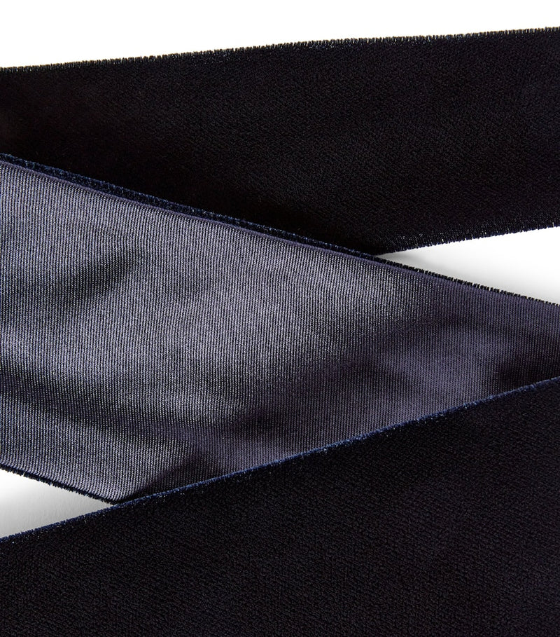 Giorgio Armani velvet tie 8cm, imported from the UK