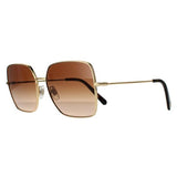 Dolce & Gabbana gold gradient sunglasses (British brand)