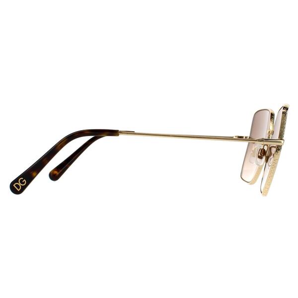 Dolce & Gabbana gold gradient sunglasses (British brand)