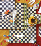 MacKenzie-Childs Courtly Check placemats set of 4, imported from the UK