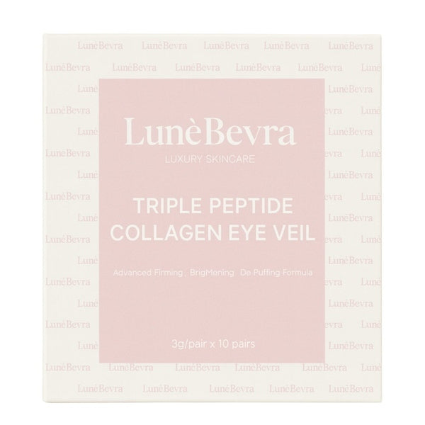 LunèBevra Triple Peptide Eye Patches 10 pairs, UK version