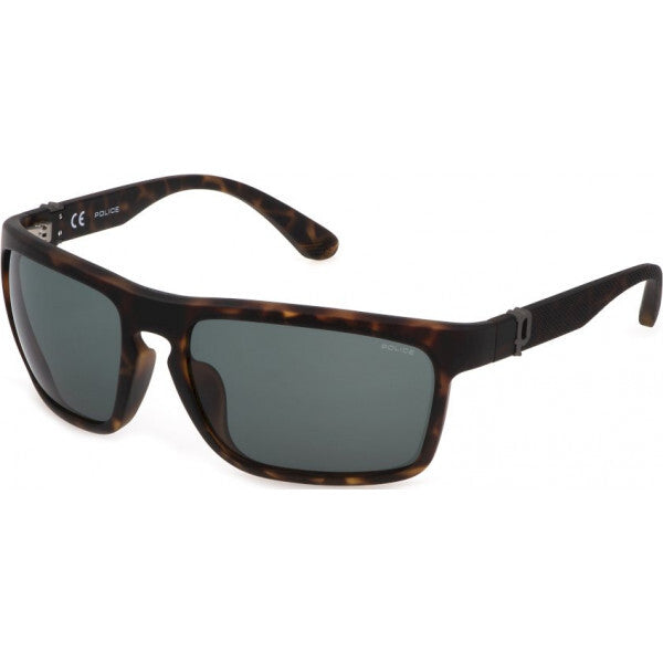 Police grey SPLF63M sunglasses plastic frame, imported from the UK