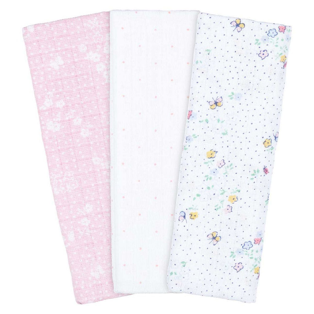 Mothercare Spring Flower Muslins - 3 Pack