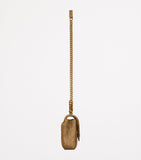 Saint Laurent medium Collège top-handle bag in calf suede, UK version