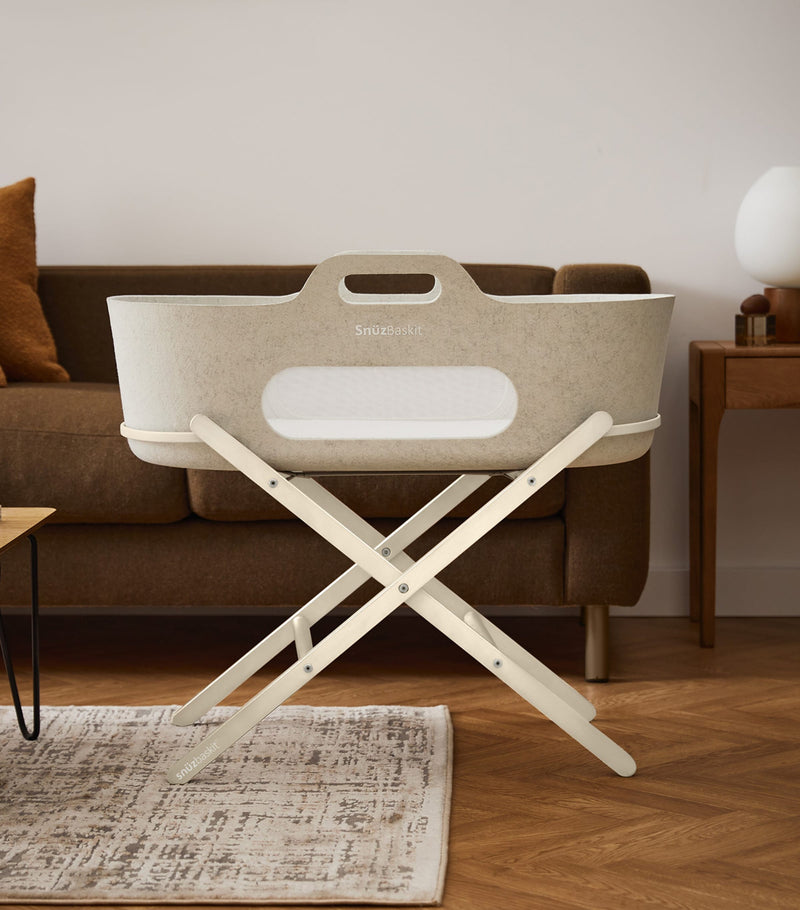 Snüz SnüzBaskit Barley Moses basket and stand, UK version