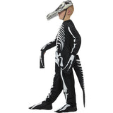 Smiffys Deluxe T-Rex Skeleton Costume with mask and tail - British product