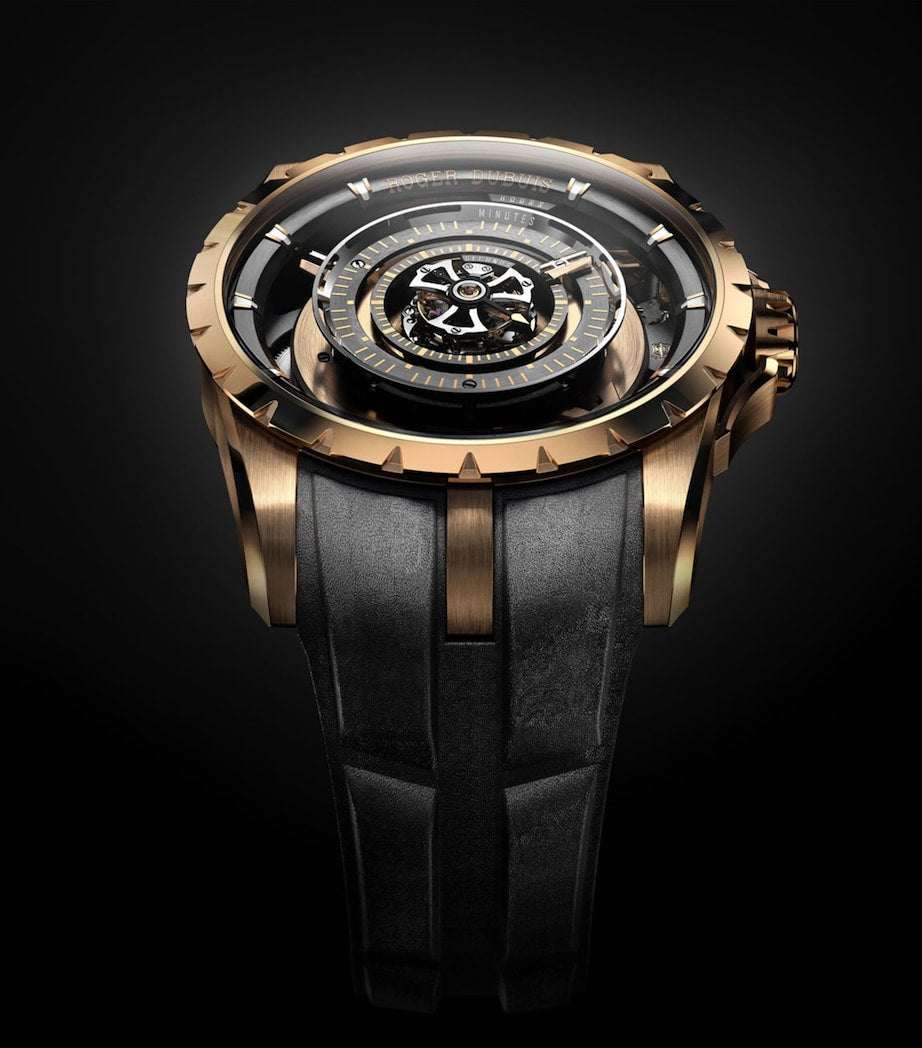 Roger Dubuis Monotourbillon watch pink gold 45mm, UK version