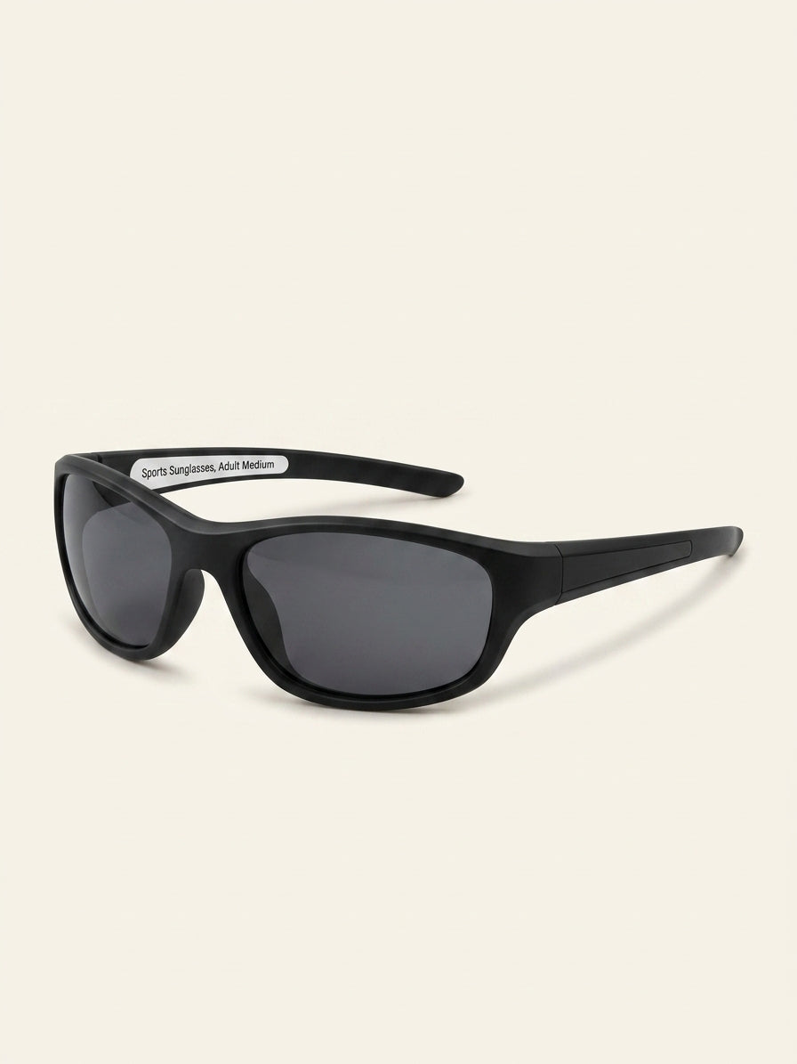 Prada irregular matte black sunglasses with mirror purple lenses - British product