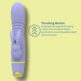 Mina Tide Thrusting Rabbit Vibrator, UK version for adults