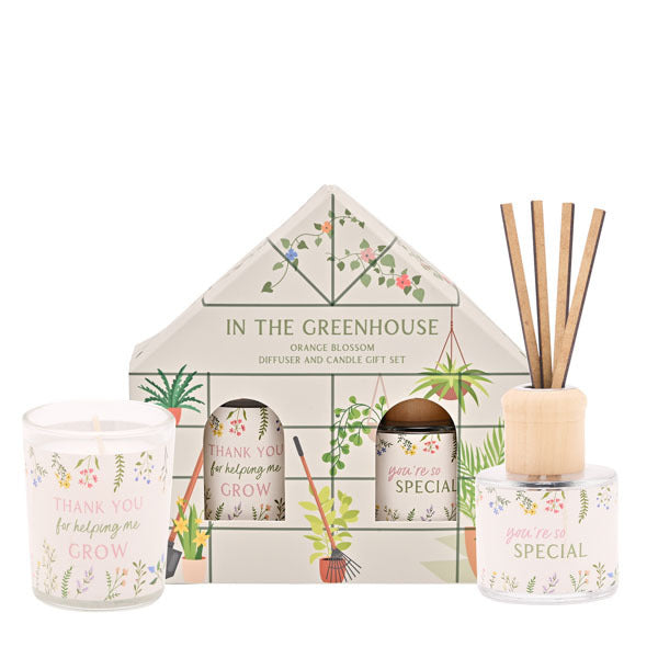 The Cottage Garden Floral Candle & Diffuser Set GOODS Superdrug   