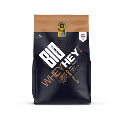Superdrug Bio-Synergy Whey Hey Elite Chocolate Protein Powder 1kg- Buy online at McGrocer