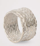 Our Legacy sterling silver knit ring (British brand)