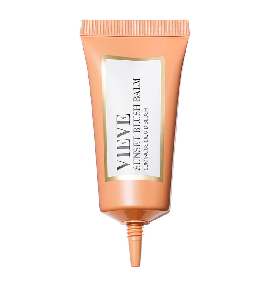 Vieve Sunset Blush Balm, a buildable cheek colour (British brand)