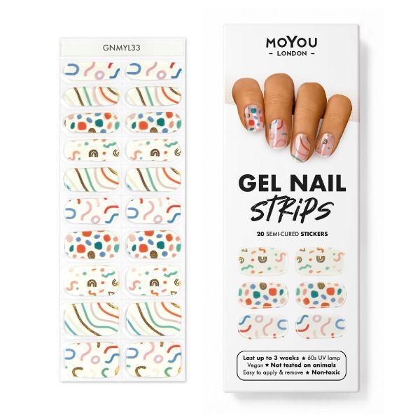 MoYou-London Gel Nail Strip - Confetti Dip GOODS Superdrug   