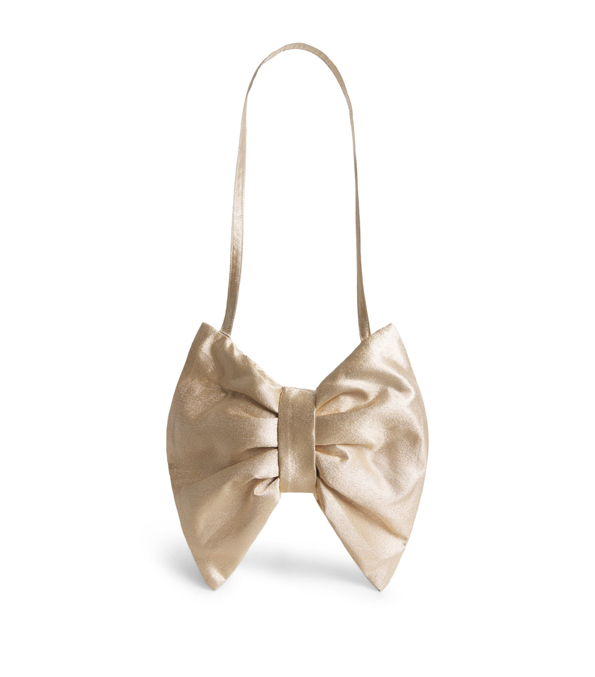 Mama Luma Metallic Bow shoulder bag, imported from the UK