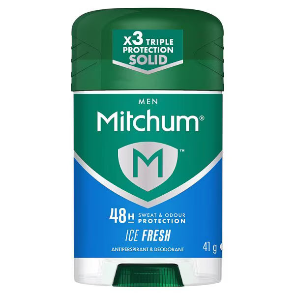 Mitchum Men Ice Fresh Deodorant Stick 41g, imported from the UK