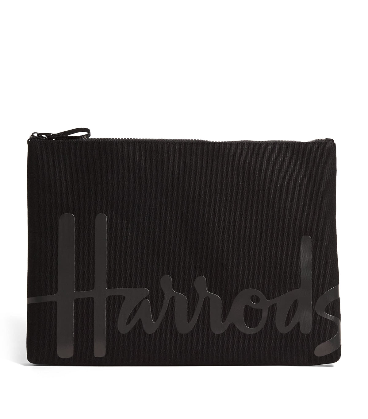 Harrods Large Cotton Logo Pouch