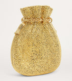 Judith Leiber crystal clutch with British pound motif - British product