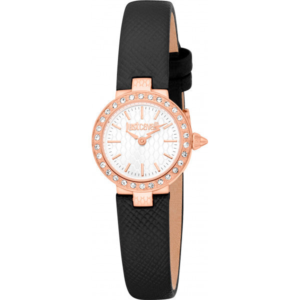 Just Cavalli Black Ladies Glam Chic Serenita watch - British product