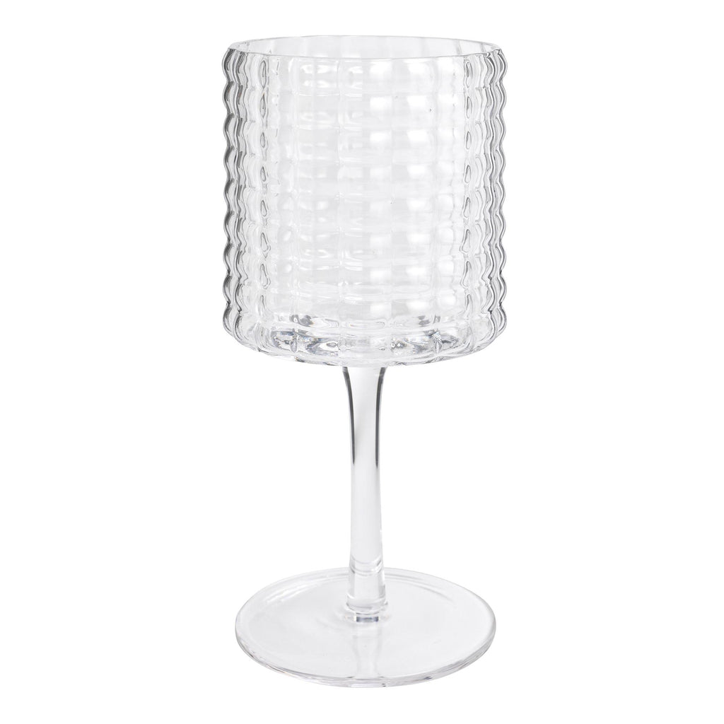 Habitat Waffle Wine Glass