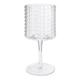 Habitat Waffle Wine Glass GOODS Sainsburys   