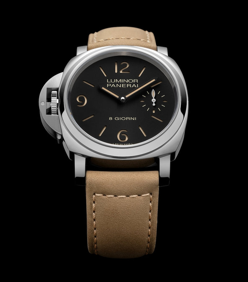 Panerai Luminor Destro Otto Giorni watch 44mm, imported from the UK