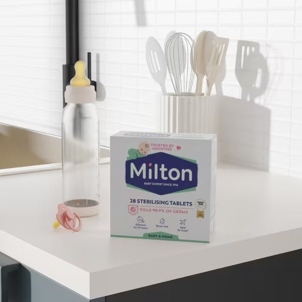 Milton Sterilising Tablets 28 pack, imported from the UK