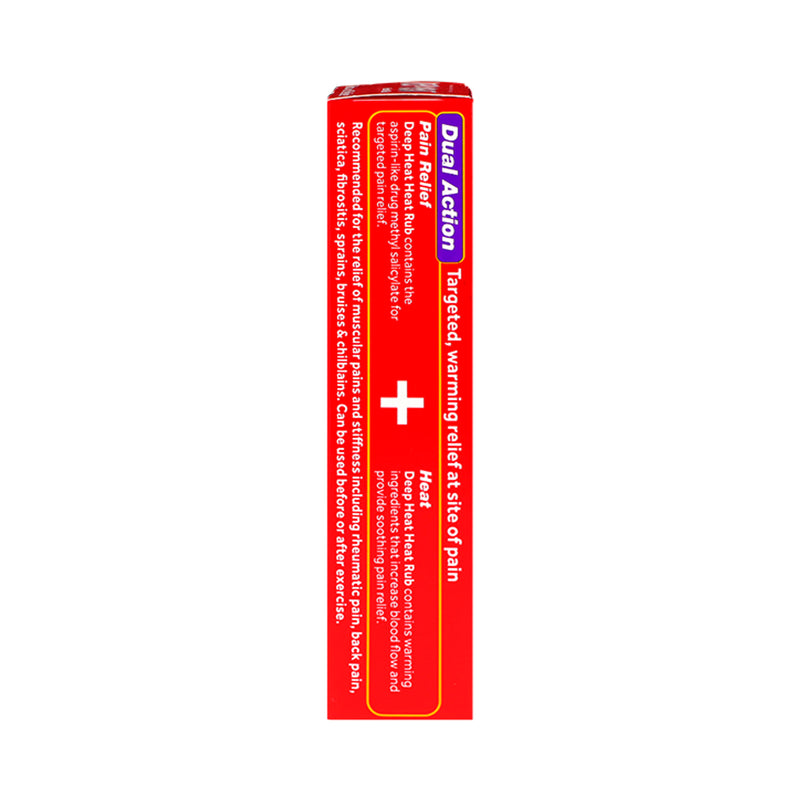 Deep Heat Heat Rub Pain Relief Balm 100g - British product