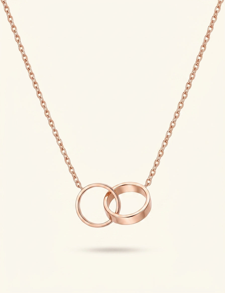 Cartier LOVE 18ct rose-gold necklace 440mm, imported from the UK