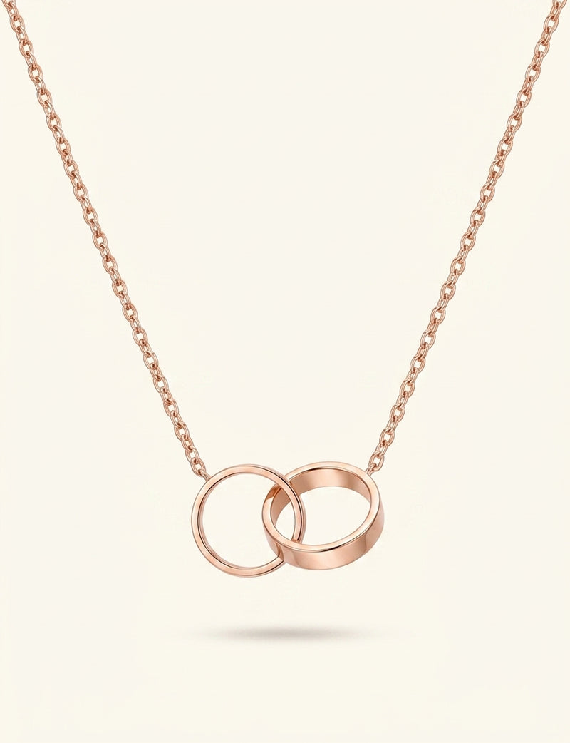Cartier LOVE 18ct rose-gold necklace 440mm, imported from the UK